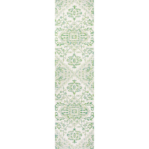 Estrella Bohemian Medallion Weave Indoor/Outdoor Runner Rug