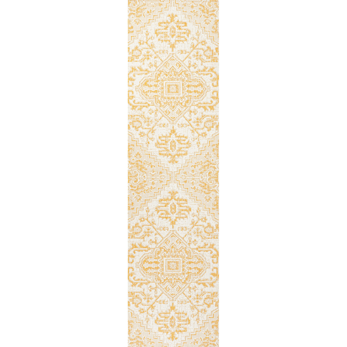 Estrella Bohemian Medallion Weave Indoor/Outdoor Runner Rug
