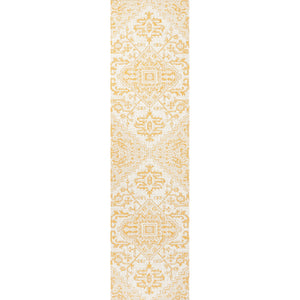 Estrella Bohemian Medallion Weave Indoor/Outdoor Runner Rug
