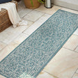 Charleston-Vintage-Filigree-Textured-Indoor/Outdoor-Runner-Rug-Runner-Rugs