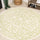 Charleston-Vintage-Filigree-Textured-Indoor/Outdoor-Round-Area-Rug-Area-Rugs