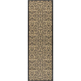 Madrid Vintage Filigree Textured Weave Indoor/Outdoor Runner Rug