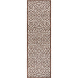 Madrid Vintage Filigree Textured Weave Indoor/Outdoor Runner Rug