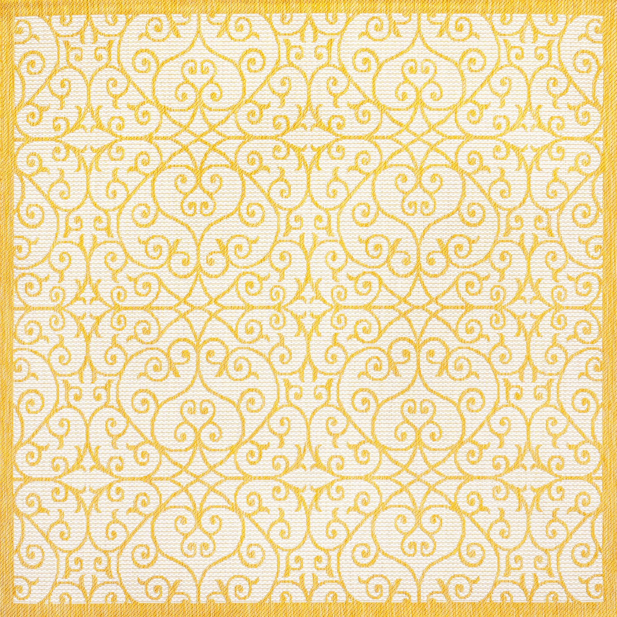 Madrid Vintage Textured Weave Indoor/Outdoor Square Area Rug