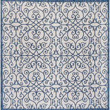 Madrid Vintage Textured Weave Indoor/Outdoor Square Area Rug