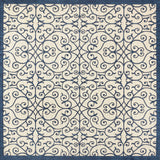 Madrid Vintage Textured Weave Indoor/Outdoor Square Area Rug