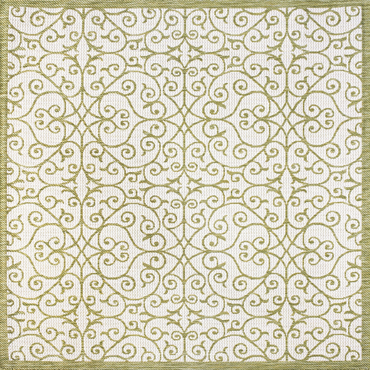 Madrid Vintage Textured Weave Indoor/Outdoor Square Area Rug