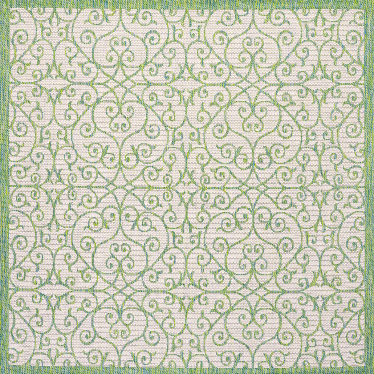 Madrid Vintage Textured Weave Indoor/Outdoor Square Area Rug