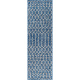 Ourika Moroccan Geometric Textured Indoor/Outdoor Runner Rug