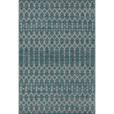 Ourika Moroccan Geometric Weave Indoor/Outdoor Area Rug