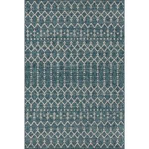 Ourika Moroccan Geometric Weave Indoor/Outdoor Area Rug
