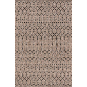 Ourika Moroccan Geometric Textured Weave Indoor/Outdoor Area Rug