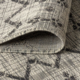 Ourika Moroccan Geometric Textured Weave Indoor/Outdoor Area Rug