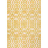 Ourika Moroccan Geometric Textured Weave Indoor/Outdoor Area Rug