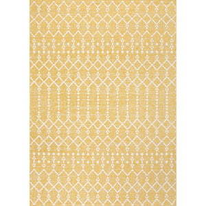 Ourika Moroccan Geometric Textured Weave Indoor/Outdoor Area Rug