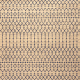 Ourika Moroccan Geometric Textured Weave Indoor/Outdoor Square Area Rug