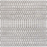 Ourika Moroccan Geometric Textured Weave Indoor/Outdoor Square Area Rug