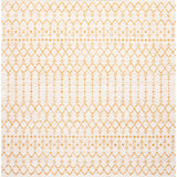 Ourika Moroccan Geometric Textured Weave Indoor/Outdoor Square Area Rug
