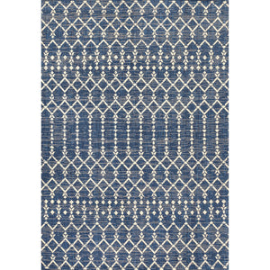 Ourika Moroccan Geometric Textured Weave Indoor/Outdoor Area Rug