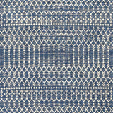 Ourika Moroccan Geometric Textured Weave Indoor/Outdoor Square Area Rug