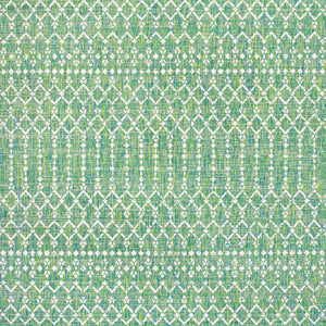 Ourika Moroccan Geometric Textured Weave Indoor/Outdoor Square Area Rug