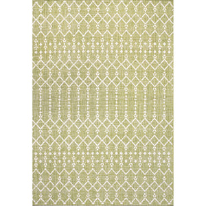 Ourika Moroccan Geometric Textured Weave Indoor/Outdoor Area Rug
