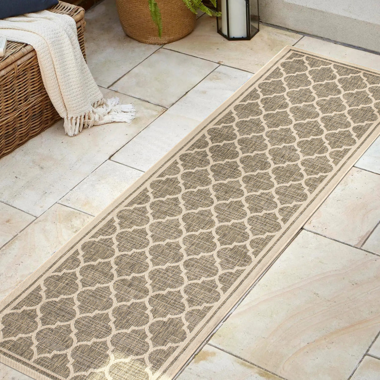 Trebol-Moroccan-Trellis-Textured-Indoor/Outdoor-Runner-Rug-Runner-Rugs