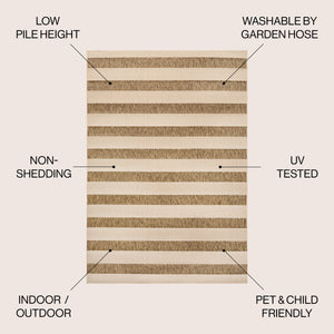Aveiro Wide Stripe Indoor/Outdoor Area Rug
