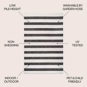 Aveiro Wide Stripe Indoor/Outdoor Area Rug