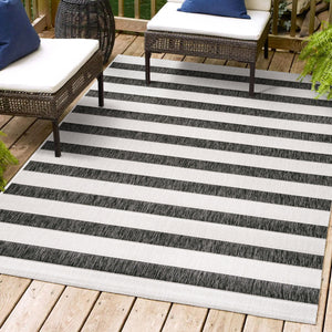 Aveiro Wide Stripe Indoor/Outdoor Area Rug