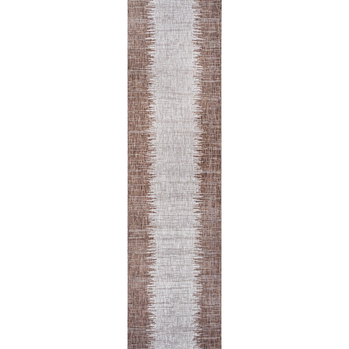 Tavira Modern Strie' Indoor/Outdoor Runner Rug