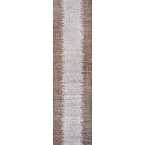 Tavira Modern Strie' Indoor/Outdoor Runner Rug