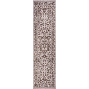 Jerash Ornate Medallion Indoor/Outdoor Runner Rug