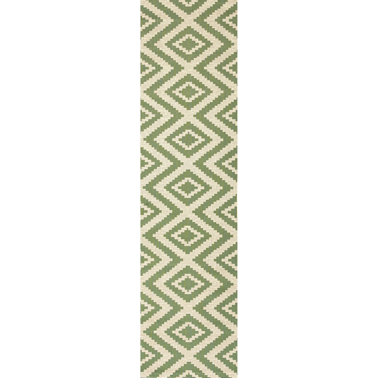 Sintra Diamond Tribal Indoor/Outdoor Runner Rug