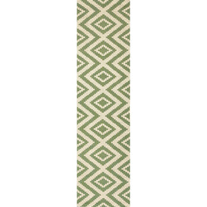 Sintra Diamond Tribal Indoor/Outdoor Runner Rug