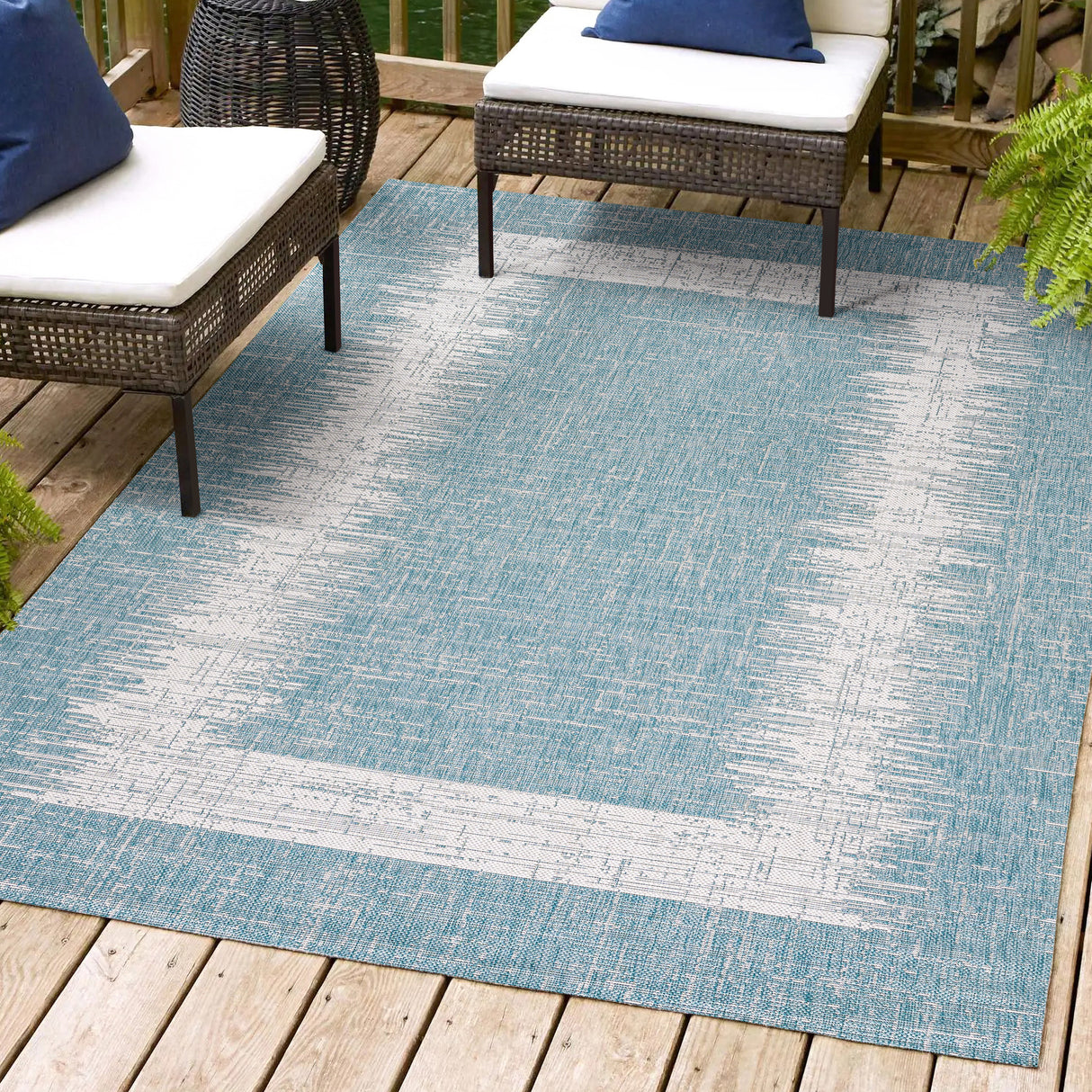 Scandi-Minimalist-Border-Indoor/Outdoor-Area-Rug-Area-Rugs