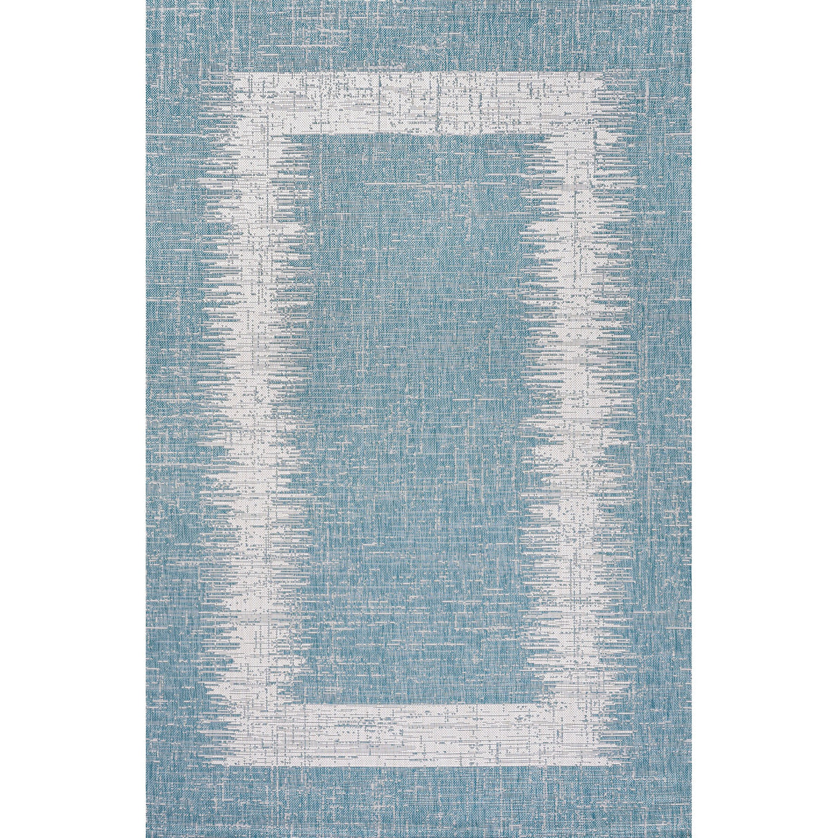 Scandi Minimalist Border Indoor/Outdoor Area Rug