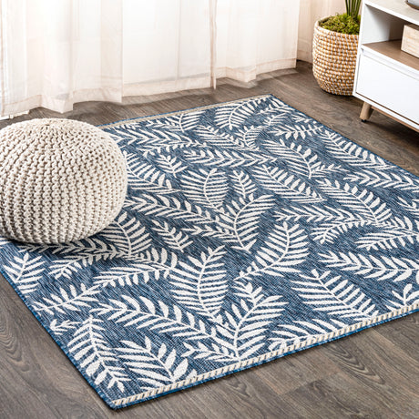 Nevis Palm Indoor/Outdoor Square Area Rug