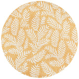 Nevis Palm Frond Indoor/Outdoor Round Area Rug