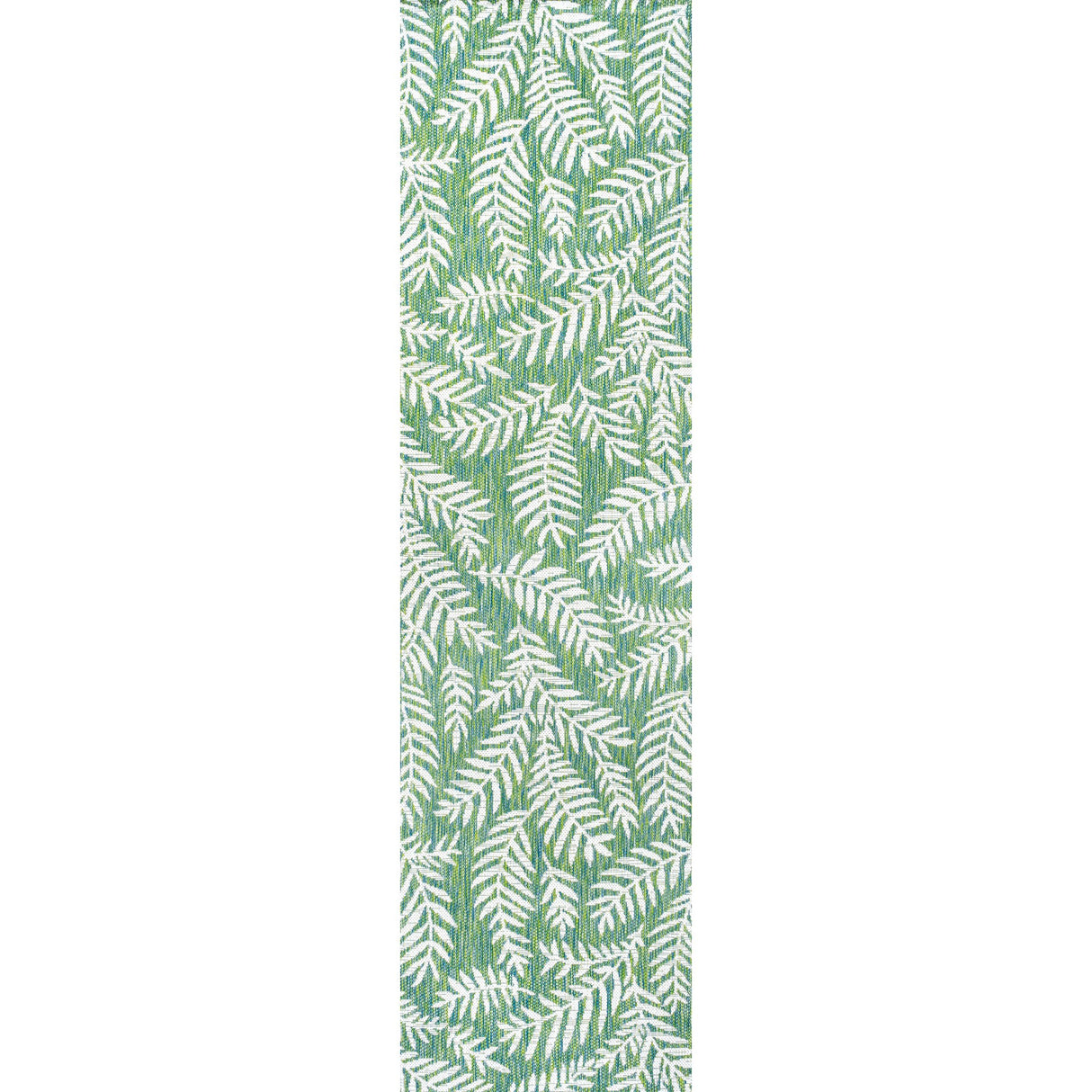 Nevis Palm Frond Indoor/Outdoor Runner Rug