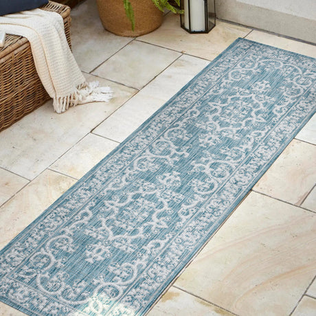Galon Filigree Indoor/Outdoor Runner Rug