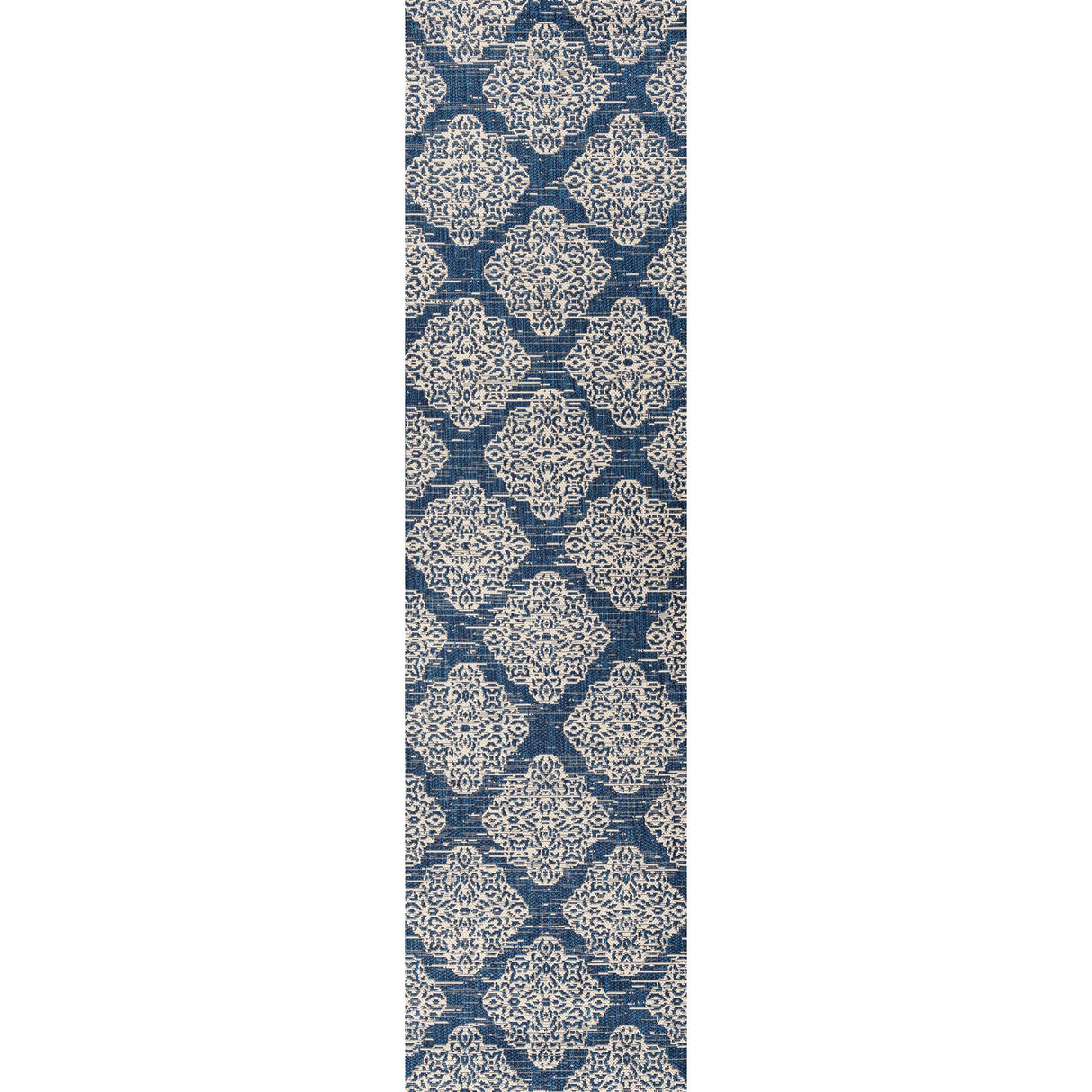 Tuscany Ornate Medallions Indoor/Outdoor Runner Rug