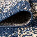 Tuscany Ornate Medallions Indoor/Outdoor Runner Rug