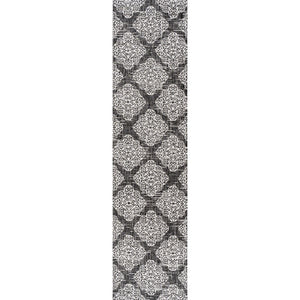 Tuscany Ornate Medallions Indoor/Outdoor Runner Rug