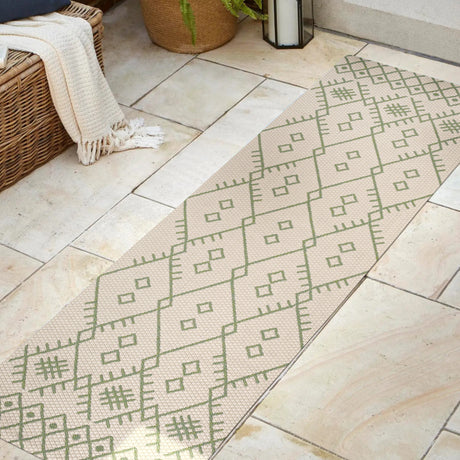Boho-Moroccan-Indoor/Outdoor-Runner-Rug-Runner-Rugs