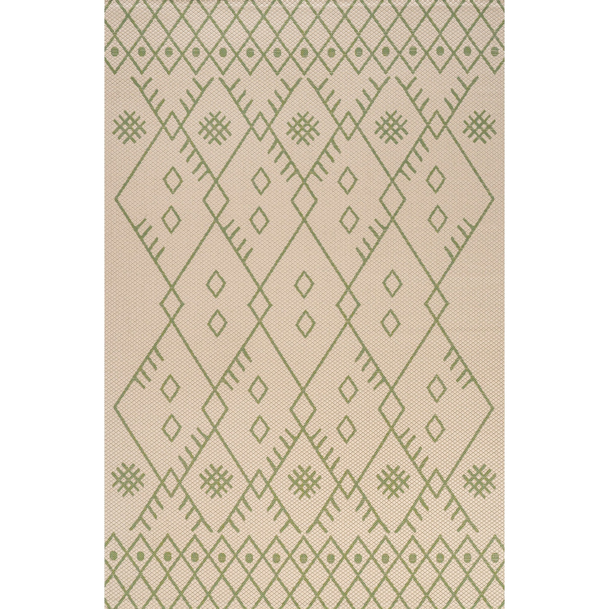 Boho Moroccan Indoor/Outdoor Area Rug