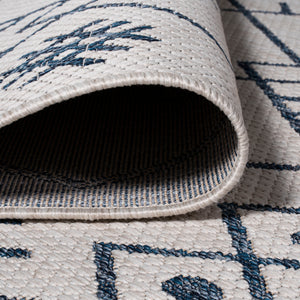 Boho Moroccan Indoor/Outdoor Runner Rug