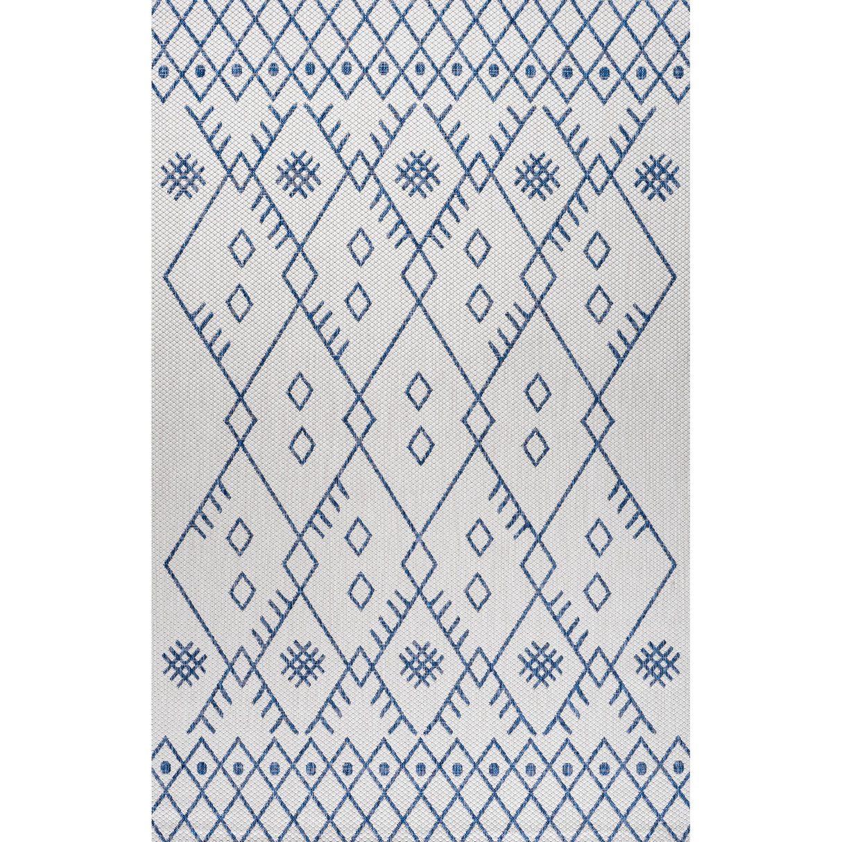 Boho Moroccan Indoor/Outdoor Area Rug