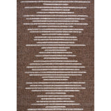 Zolak Berber Stripe Geometric Indoor/Outdoor Area Rug