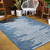 Zolak Berber Stripe Geometric Indoor/Outdoor Area Rug